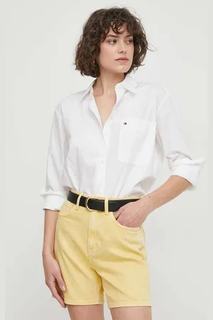 Tommy Hilfiger Bavlněná košile barva, relaxed, s klasickým límcem, WW0WW41410