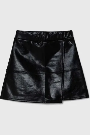 Calvin Klein Dětská sukně barva, mini, áčková