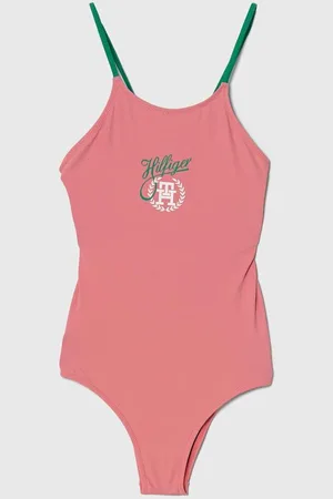 Tommy Hilfiger Jednodílné dětské plavky barva
