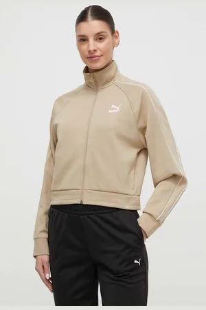 PUMA Mikina T7 dámská, barva, hladká, 624211