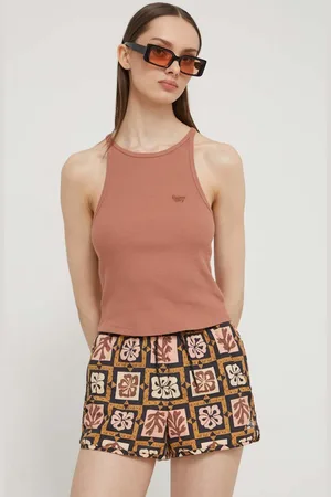 Superdry Bavlněný top barva