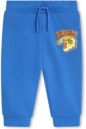 Kenzo Dětské bavlněné tepláky s potiskem
