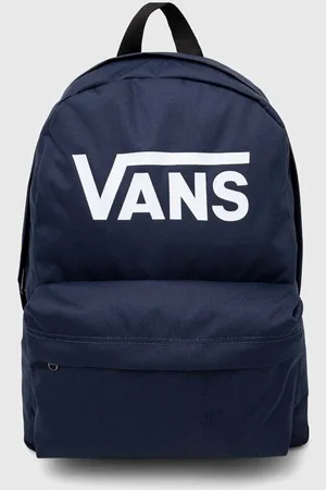 Vans Batoh tmavomodrá barva, velký, s potiskem