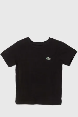 Lacoste Dětské tričko tmavomodrá barva