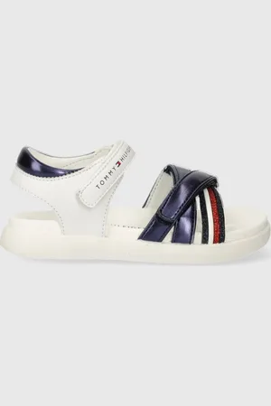 Tommy Hilfiger Dětské sandály tmavomodrá barva