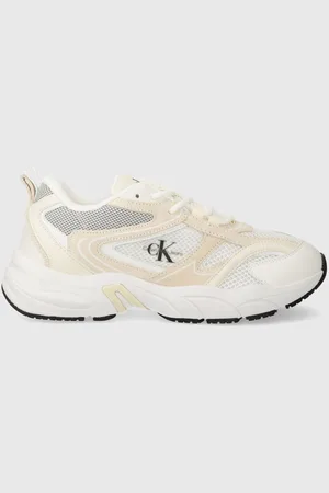 Calvin Klein Tenisky RETRO TENNIS SU-MESH WN bílá barva, YW0YW00891