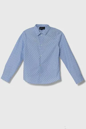 Emporio Armani Dětská bavlněná košile