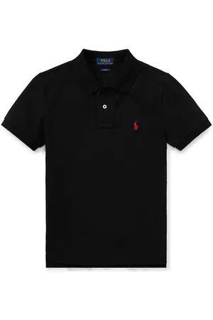 Ralph Lauren Dětská bavlněná polokošile barva