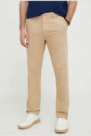 Pepe Jeans Kalhoty SLIM CHINO pánské, barva, přiléhavé, PM211655
