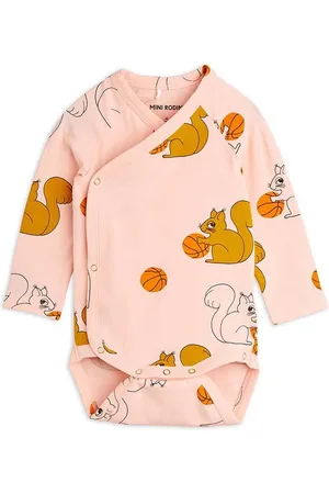 Mini Rodini Kojenecký overal Squirrels