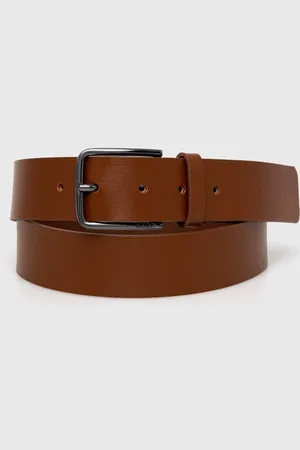 HUGO BOSS Kožený pásek pánský, černá barva, 50491997