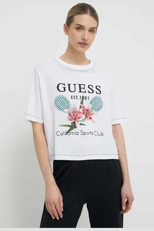 Guess Bavlněné tričko ZOEY barva, V4GI04 JA914
