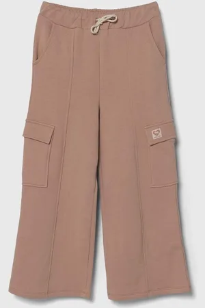 Benetton Dětské bavlněné tepláky barva