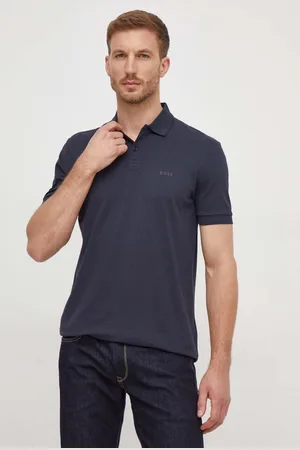 HUGO BOSS Bavlněné polo tričko barva, 50507583