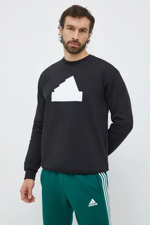 adidas Mikina pánská, barva, s potiskem, IN3319