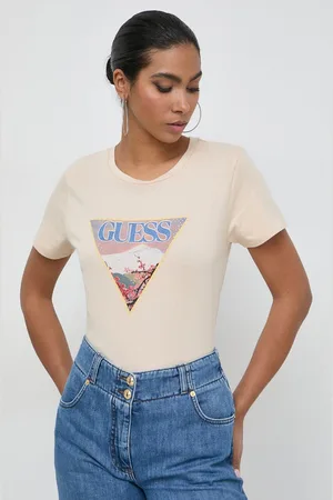 Guess Bavlněné tričko barva, W4GI63 KBZV1