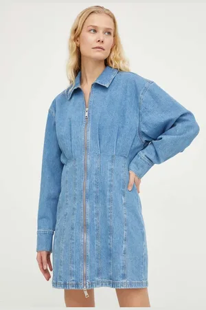 Gestuz Džínové šaty mini, oversize, 10908708