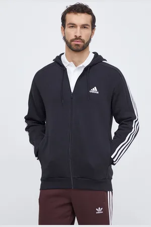 adidas Mikina pánská, barva, s kapucí, s aplikací, IB4029
