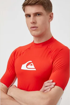 Quiksilver Tričko barva, s potiskem, T-SHIRT DO PŁYWANIA