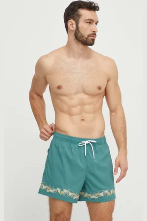 Abercrombie & Fitch Plavkové šortky barva