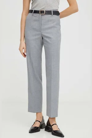 By Malene Birger Kalhoty dámské, barva, jednoduché, high waist