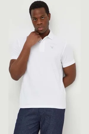 Barbour Bavlněné polo tričko barva, MML0358