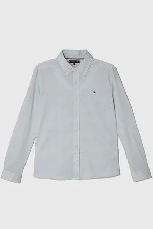 Tommy Hilfiger Dětská bavlněná košile barva