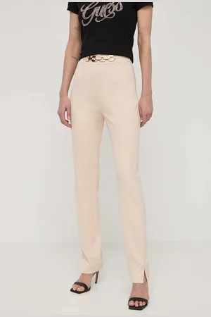 Guess Kalhoty NORAH dámské, barva, přiléhavé, high waist, 4GGB13 7074A