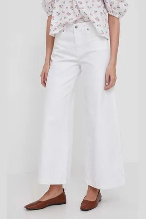 Pepe Jeans Džíny WIDE LEG JEANS MW COATED dámské, barva, PL204684