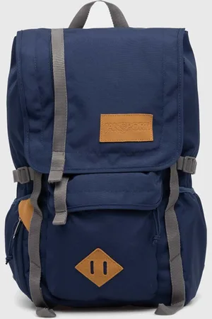 JanSport Batoh tmavomodrá barva, velký, hladký