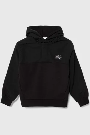 Calvin Klein Mikina barva, s kapucí, hladká