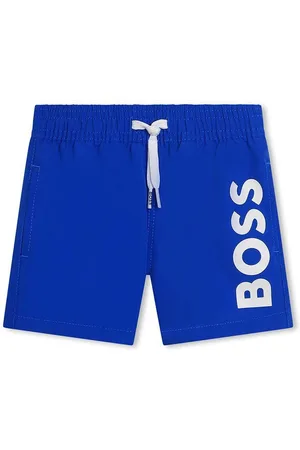 HUGO BOSS Dětské bavlněné šortky nastavitelný pas