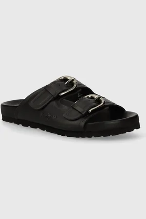 Pepe Jeans Kožené pantofle PLS80005 dámské, barva, OBAN BLOCK