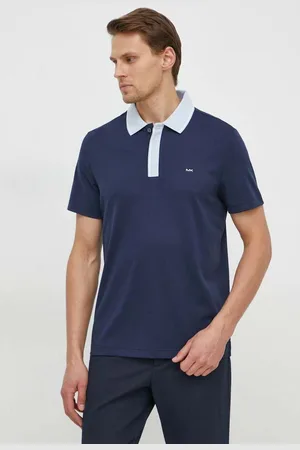 Michael Kors Polo tričko tmavomodrá barva