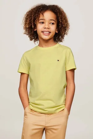 Tommy Hilfiger Dětské bavlněné tričko barva, s potiskem