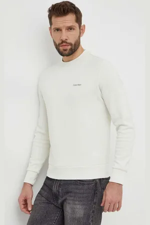 Calvin Klein Mikina pánská, zelená barva, hladká, K10K109926