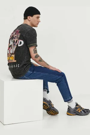 Desigual Bavlněné tričko x Disney MICKEY BAD MOOD barva, 24SMTK29