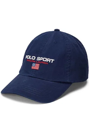 Ralph Lauren Dětská bavlněná kšiltovka tmavomodrá barva, s aplikací