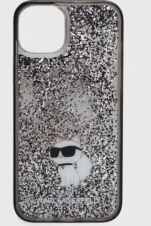 Karl Lagerfeld Obal na telefon iPhone 15 Plus 6.7 pruhledná barva