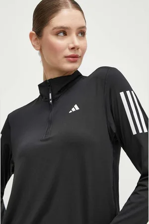 adidas Joggingová mikina Own The Run barva, s potiskem, IK7440