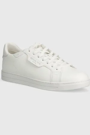 Michael Kors Kožené tenisky Keating Lace Up barva, 42S4KEFS1L
