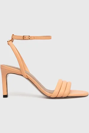 HUGO BOSS Kožené sandály Janet barva, 50516304
