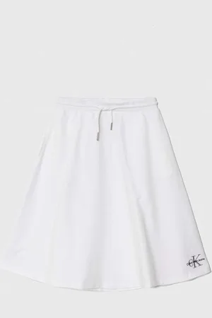 Calvin Klein Dětská sukně barva, mini, áčková