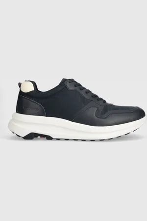 Tommy Hilfiger Tenisky MIX CHUNKY HYBRID SHOE tmavomodrá barva, FM0FM04994