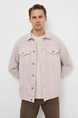 Pepe Jeans Džínová bunda PINNERS CLRD pánská, barva, přechodná, PM402958
