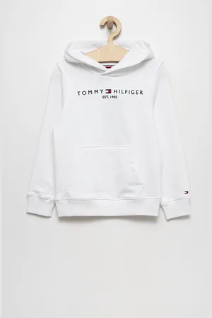 Tommy Hilfiger Dětská bavlněná mikina barva, s aplikací
