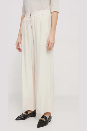 DKNY Kalhoty dámské, barva, široké, high waist, P3KK8U87