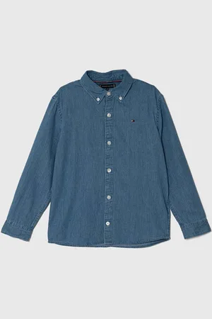 Tommy Hilfiger Dětská riflová košile