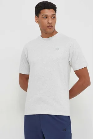 New Balance Bavlněné tričko MT41533AHH barva, s aplikací