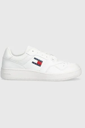 Tommy Hilfiger Kožené sneakers boty TJM RETRO BASKET ESS barva, EM0EM01395